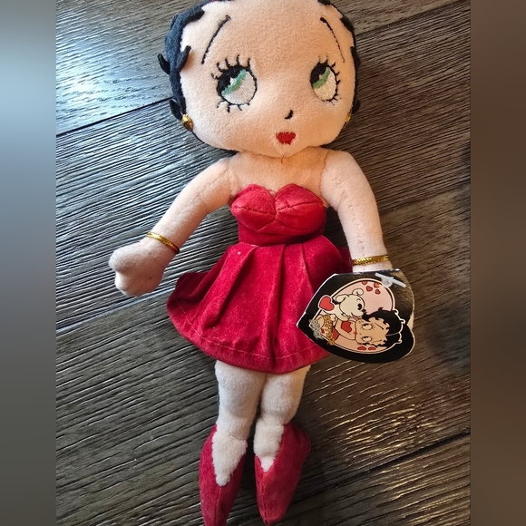 Vintage 1999 Betty Boop "Pudgy" Plush Dog Doll - NEW WITH TAGS - COLLECTIBLE!!! - Picture 2 of 7